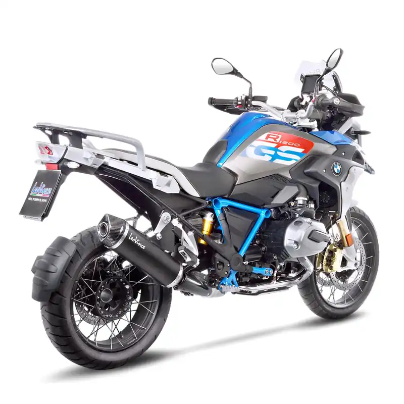 LeoVince système d?èchappement SBK Nero pour BMW R 1200 GS /Adventure, noir, slip on, Euro4, E-approbation Expédié Aujourd'hui