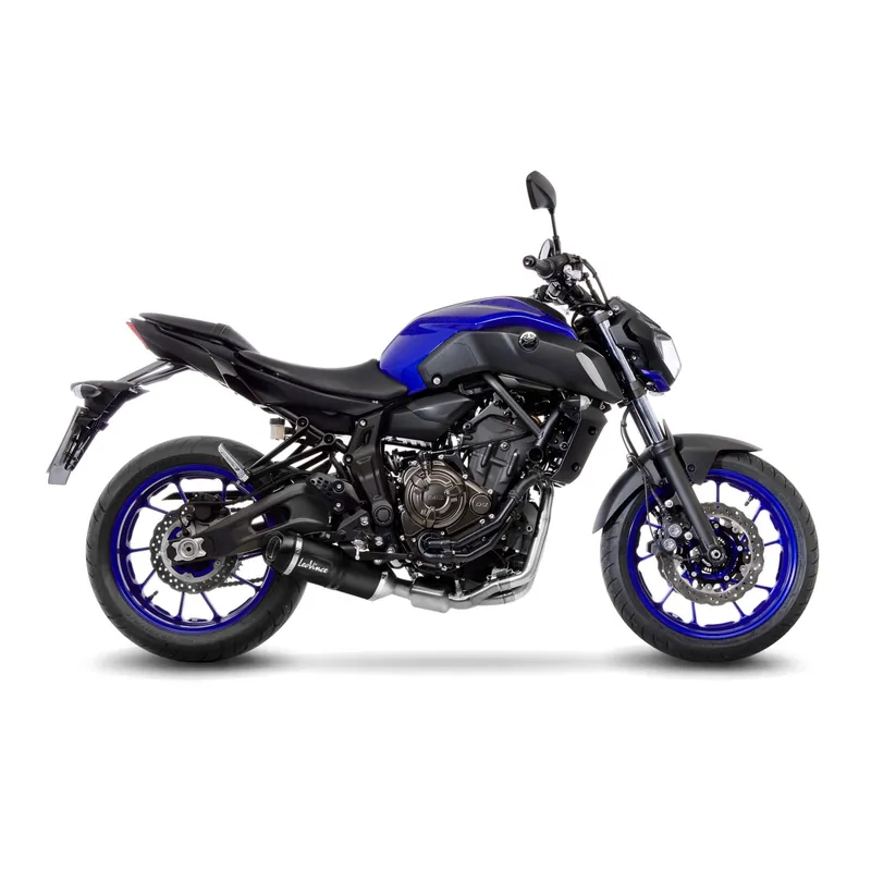 Marque Système complet LeoVince LV One Evo pour Yamaha MT-07 /Tracer 700 /XSR 700, noir, homologation E