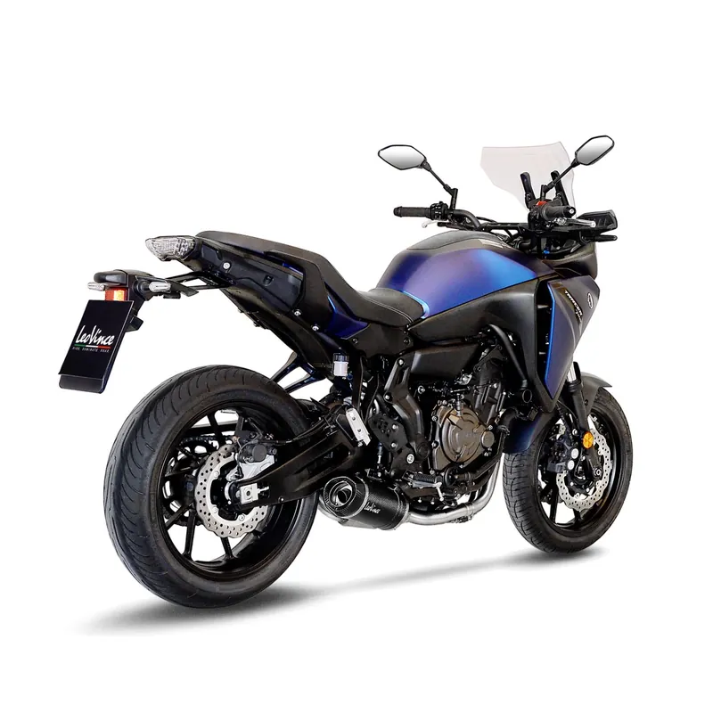 Système complet LeoVince LV One Evo pour Yamaha Tracer 7 /GT, carbone, expertise E Commande En Gros