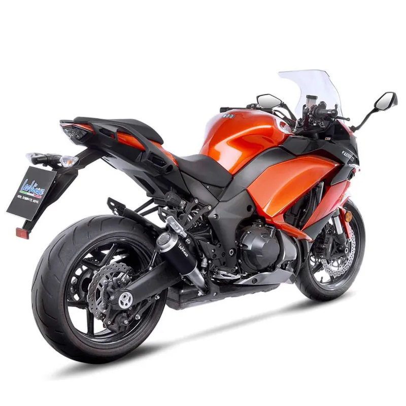 Prix Choc Système d?èchappement LeoVince LV-10 pour Kawasaki Z 1000 /SX, noir, 2 slip on, Euro4, E-approbation