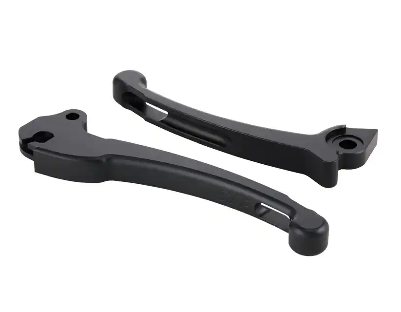 Kit levier sport embrayage/frein pour Vespa PX 125-200cc, HBZ Grimeca, droite/gauche, noir mat Expédition Rapide