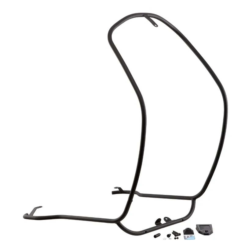 Arceau de protection pour les jambes pour Vespa Primavera /Sprint 50-150ccm, noir mat Usine Directe