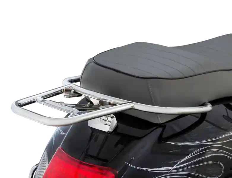 Expédition Rapide Pont à bagages arrière pour Vespa GTS /GTS Super /GTV /GT 60, 125-300ccm, chrome