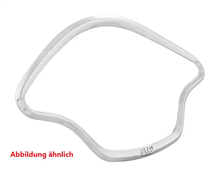 Anneau décoratif tachymètre pour Vespa Primavera/Sprint/Elettrica 50-150ccm 2T/4T AC, chromé mat Offre Du Jour