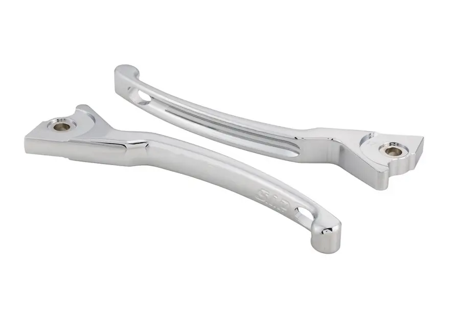 Remise Kit levier sport frein pour Vespa, droite et gauche, chrome