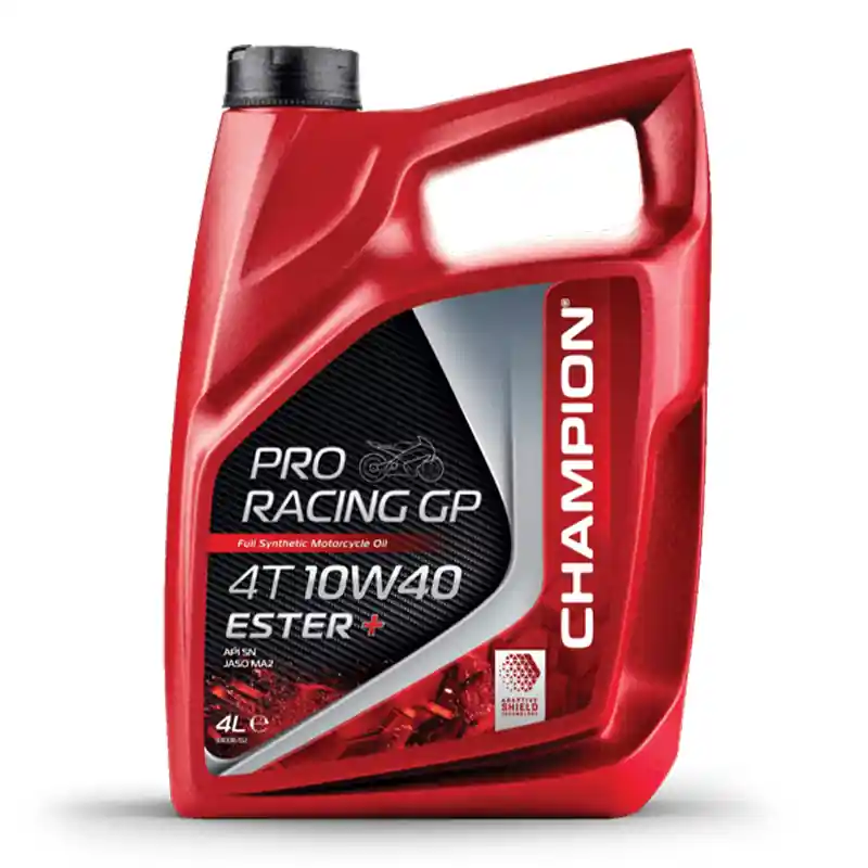 Populaire CHAMPION® Proracing GP 4T 10W-40 ESTER + huile moteur entièrement synthétique – 4 litres BMW F 650 CS Scarver (