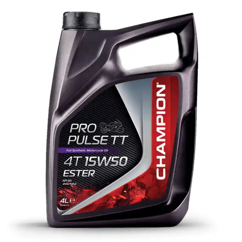 CHAMPION® Pro Pulse TT 4T 15W-50 Huile moteur à l&rsquo;ester – 4 litres BMW F 650 GS Dakar, 0218 (2004-2008) Réduction