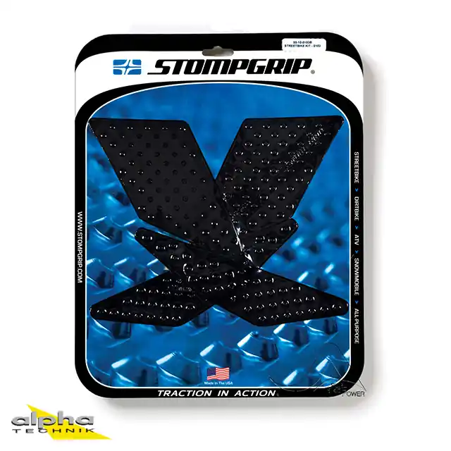 Bon Plan Stompgrip noir Volcano pour les modèles Triumph et Yamaha