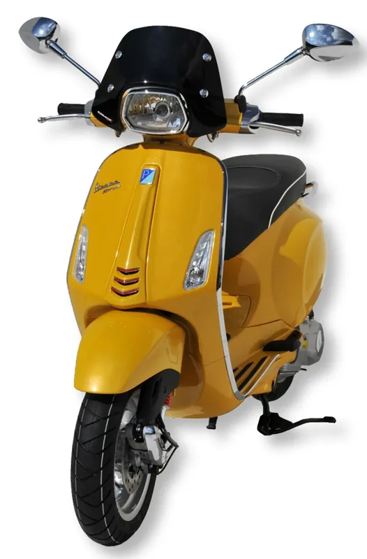 Pare-brise ERMAX Piccolo H 300 mm pour Vespa Sprint 50-150ccm 2T/4T, clair Commander Vite