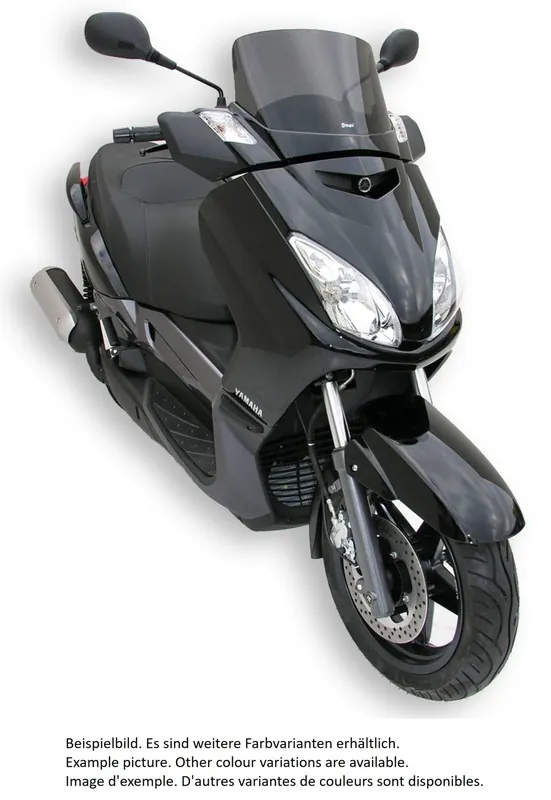 Meilleur Choix Pare-brise ERMAX Sport H 210 mm pour Yamaha X-MAX 125 /250 (06-09), teinté