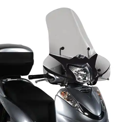 Remise Pare-brise grand transparent, pour Honda SH 300 (07-11) - 440x665 mm (hxl) Givi