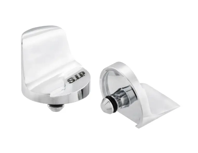 Cache trou de rétroviseur gauche & droite pour Vespa Primavera/Sprint/Elettrica 50-150ccm, chrome Must-Have