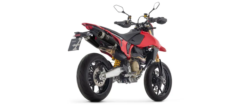 Réduction ARROW pot d&rsquo;échappement PRO-RACE DARK inox pour Ducati Hypermotard 698 Mono /RVE (24-)