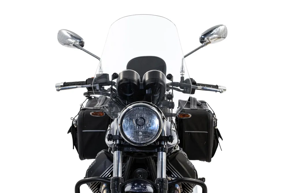 Affaire À Saisir Pare-brise de hauteur moyenne pour Moto Guzzi V7 850 Spécial (21-24) Clair