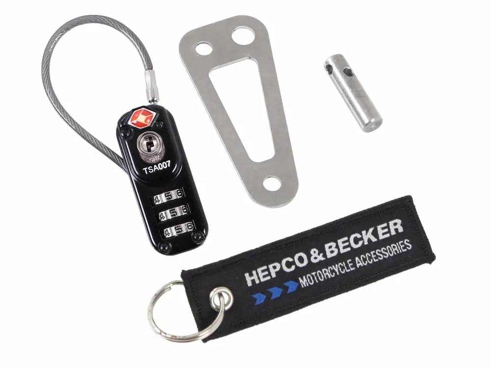 Antivol pour sacoches de réservoir et sacoches arrière Lock-it/Basic Hepco & Becker Remise