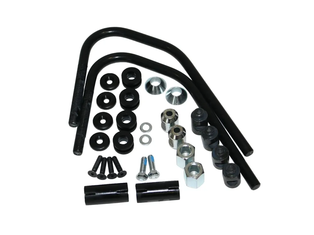Support original noir pour pare-brise Vespa Sprint (24-) Dernier Modèle