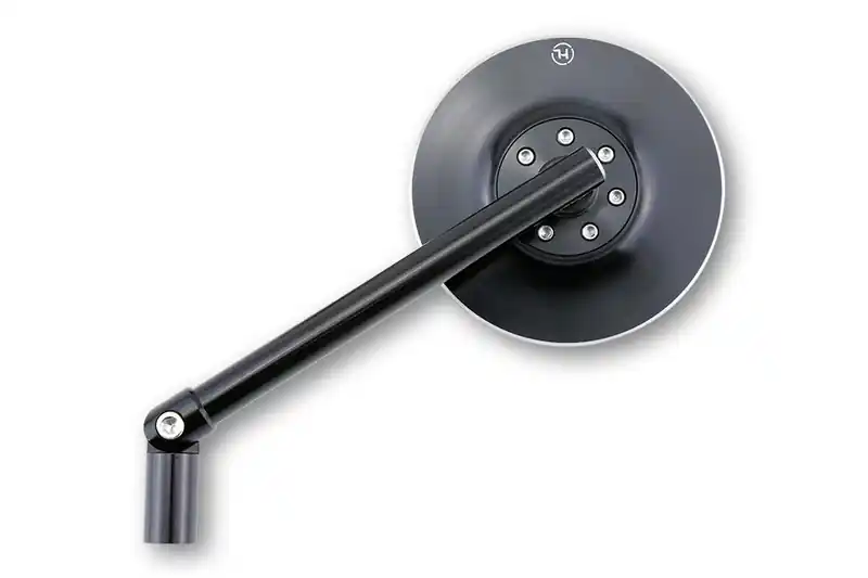 Vente Flash HIGHSIDER pro Rétroviseur de guidon Conero Noir (1pc)