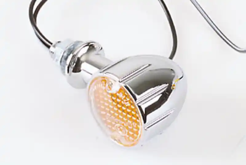 Achetez Aujourd&rsquo;hui HIGHSIDER Smart Arizona ampoules mini-clignotants boîtier chromé / lentille orange (paire), avant & arrière