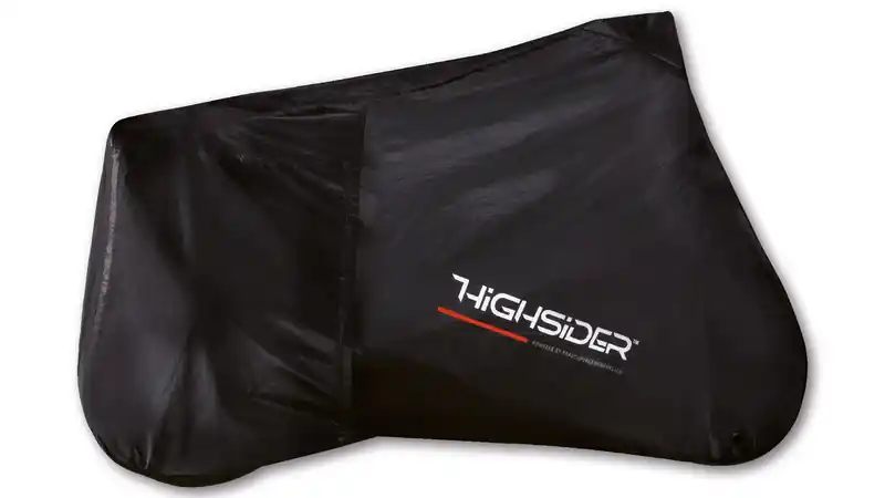 Top Vente HIGHSIDER pro Bâche d&rsquo;extérieur Noir Heavy Duty, Moto / Scooter – M (1pc)