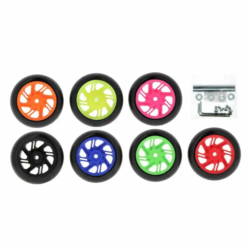 VECTOR Roues Ø 110 mm pour support universel et monobras – Bleu (4 pcs.) Certifié