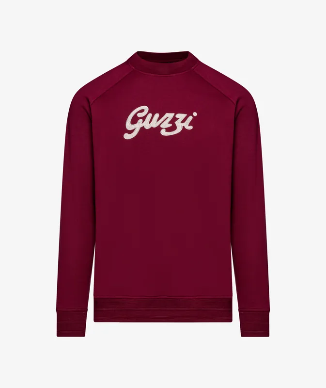 Sweat-shirt Moto Guzzi unisexe « Heritage » bordeaux XS Meilleur Choix