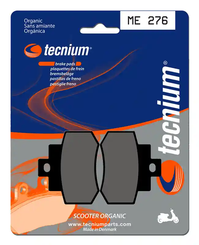 Tecnium Scooter Organische Bremsbeläge - ME276 Offre Spéciale