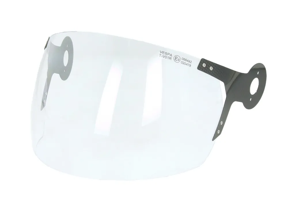 Visière transparente avec support en carbone pour casque Vespa Argentario, Officina 8 Solde
