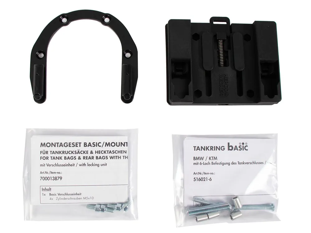 Anneau de réservoir Basic avec unité de fermeture de la sacoche de réservoir pour BMW F 900 R (20-24) Meilleur Choix