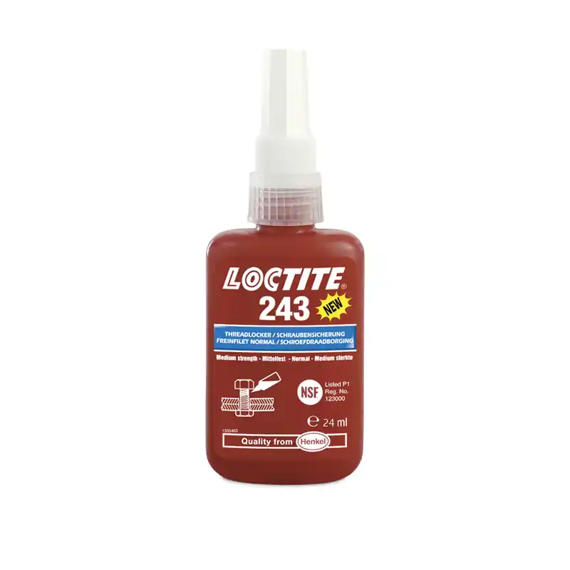 Freinage des filetages Loctite 243 résistance moyenne – flacon de 24 ml Petit Prix