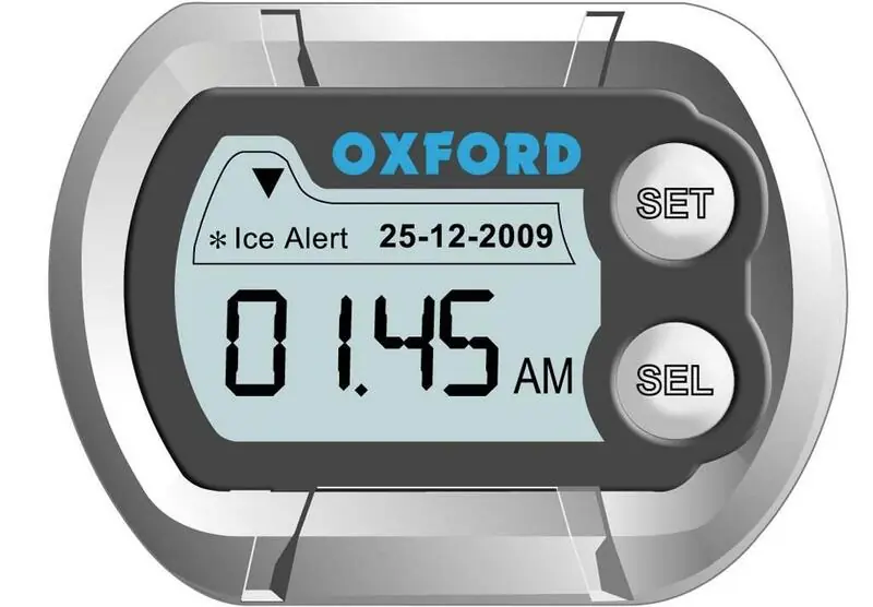 Expédié Aujourd&rsquo;hui Mini horloge numérique pour motos Oxford