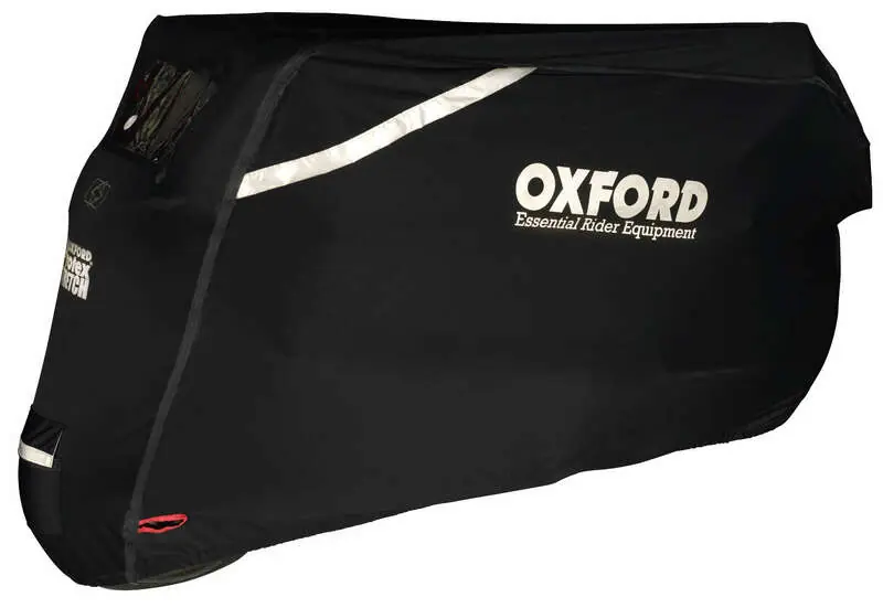 Oxford Bâche d&rsquo;extérieur Protex Stretch Noir – Moto / Scooter – M Livraison Express