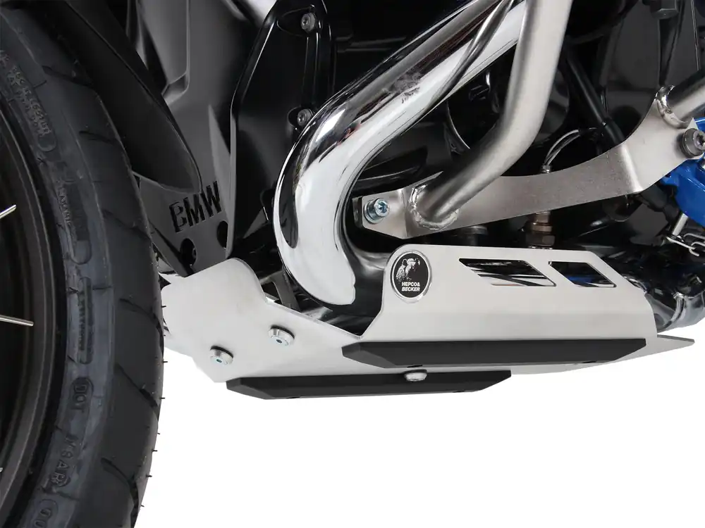 Promotion Plaque de protection moteur argentée pour BMW R 1200 GS LC (13-18) Hepco & Becker