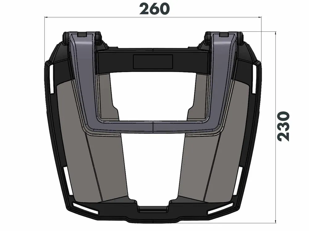 Support de top case Easyrack noir pour BMW R 1200 RT LC (14-18) Hepco & Becker Meilleur Choix