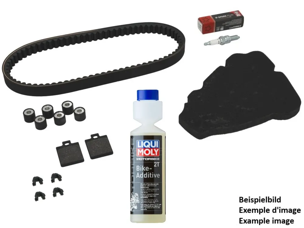 Achat Immédiat Inspektionskit Premium mit Bremsbelägen + Additiv Aprilia SR 50 1994 - NF ProKit