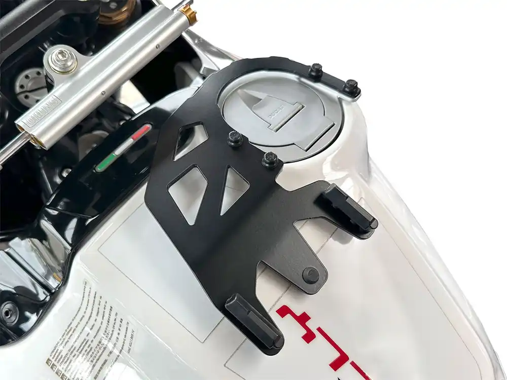 Anneau de réservoir Basic avec unité de fermeture de la sacoche de réservoir pour Ducati DesertX Rally (24-) Hepco & Becker Soldes