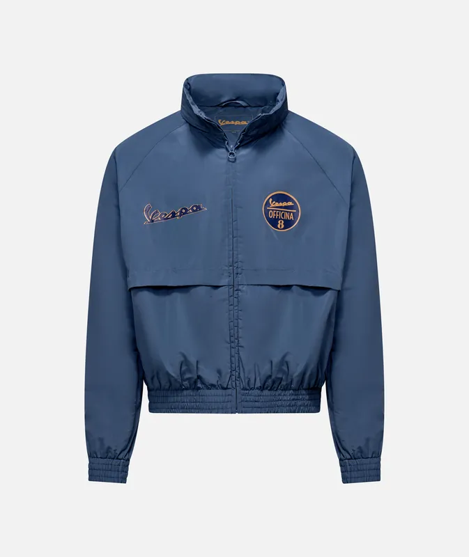 Dernière Chance Veste coupe-vent Vespa Officina 8 bleu XS