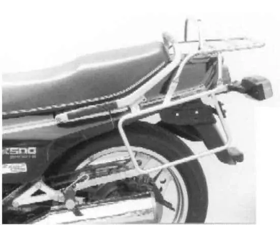 Pont à bagages tubulaire Support de top case et support de valises latérales pour Honda CX 500 Euro/Turbo /CX 650 Euro Réduction