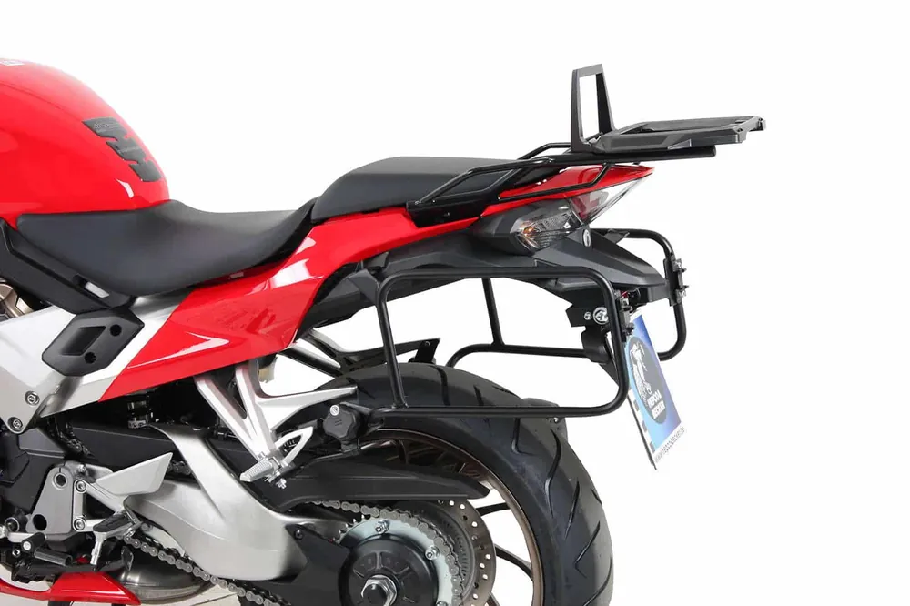Porte-bagages latéraux Lock-it noir pour Honda VFR 800 F (14-20) Hepco & Becker Bon Marché