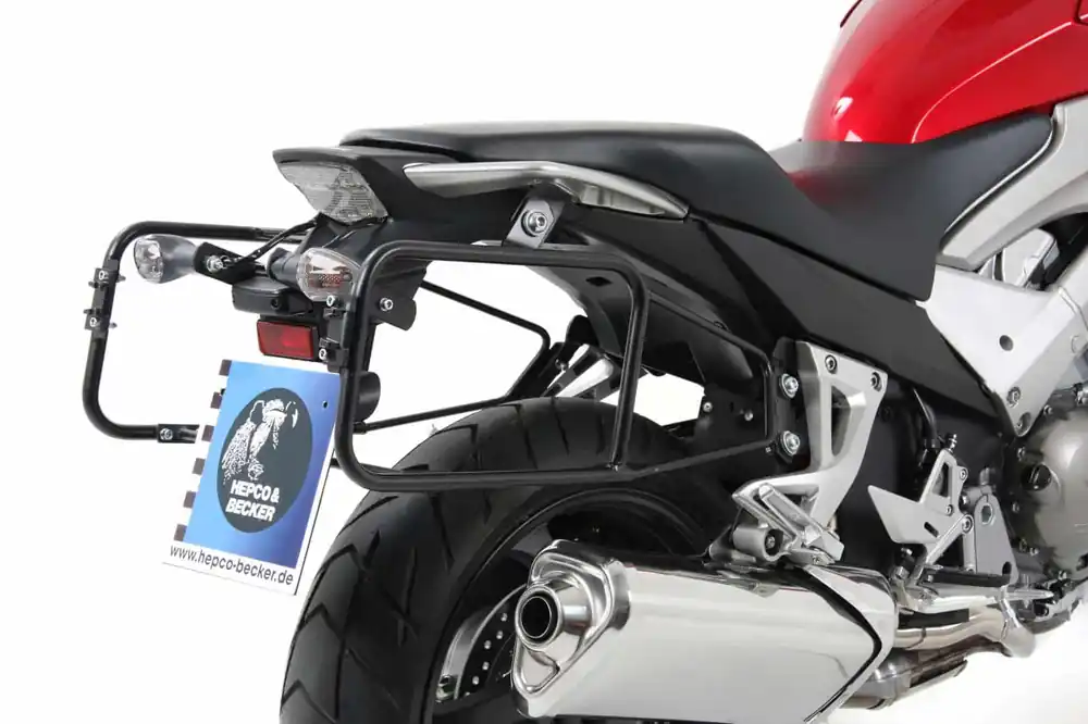 Porte-bagages latéraux Lock-it noir pour Honda VFR 800 X Crossrunner (11-14) Hepco & Becker Achat Immédiat