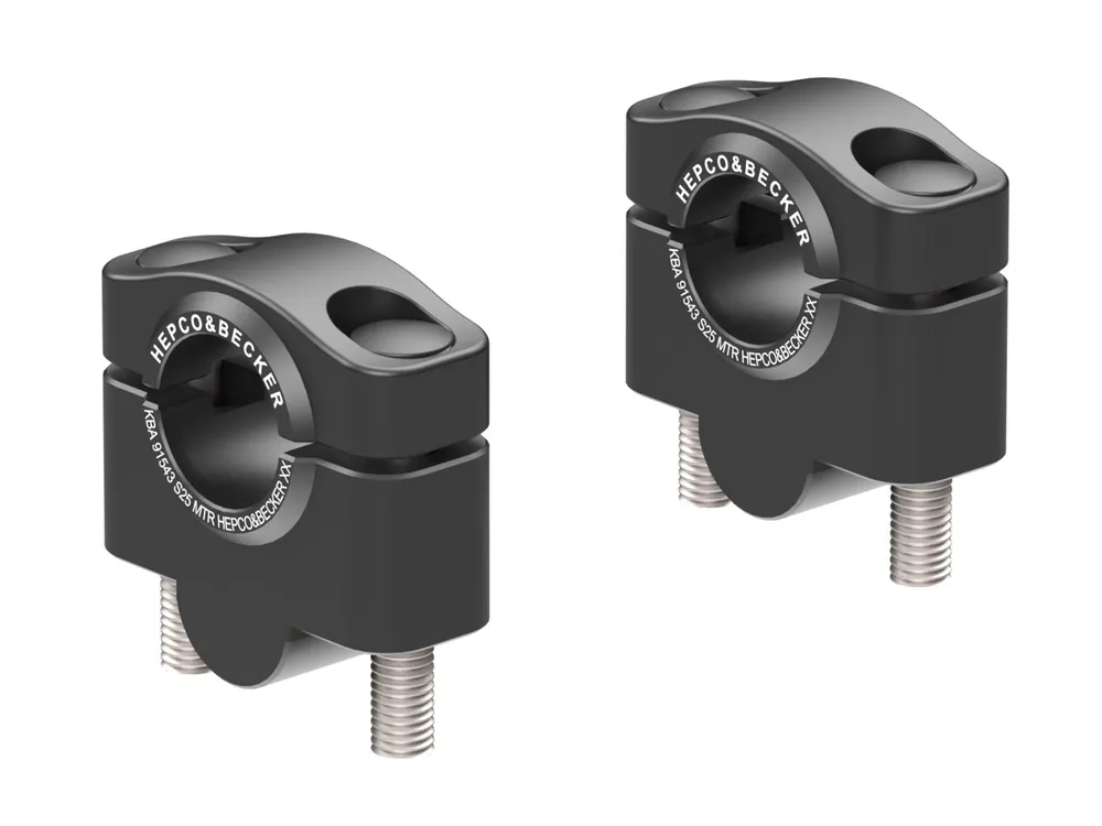 Réhausse de guidon H=25 mm pour Honda CRF 250 L (12-20) Hepco & Becker Prix Réduit