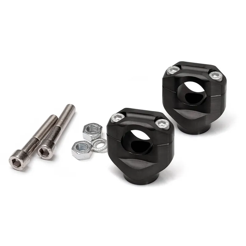 Acheter Direct LSL Klemmbock-Kit 28,6 mm für Kawasaki ZRX1100, ZRX1200, schwarz