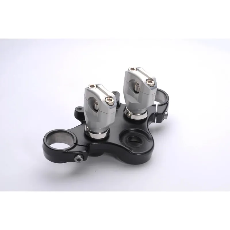 Seulement Aujourd'hui LSL Klemmbock-Kit für Triumph Bonneville, Thruxton, 2008-, für 1 Zoll-Lenker, silber
