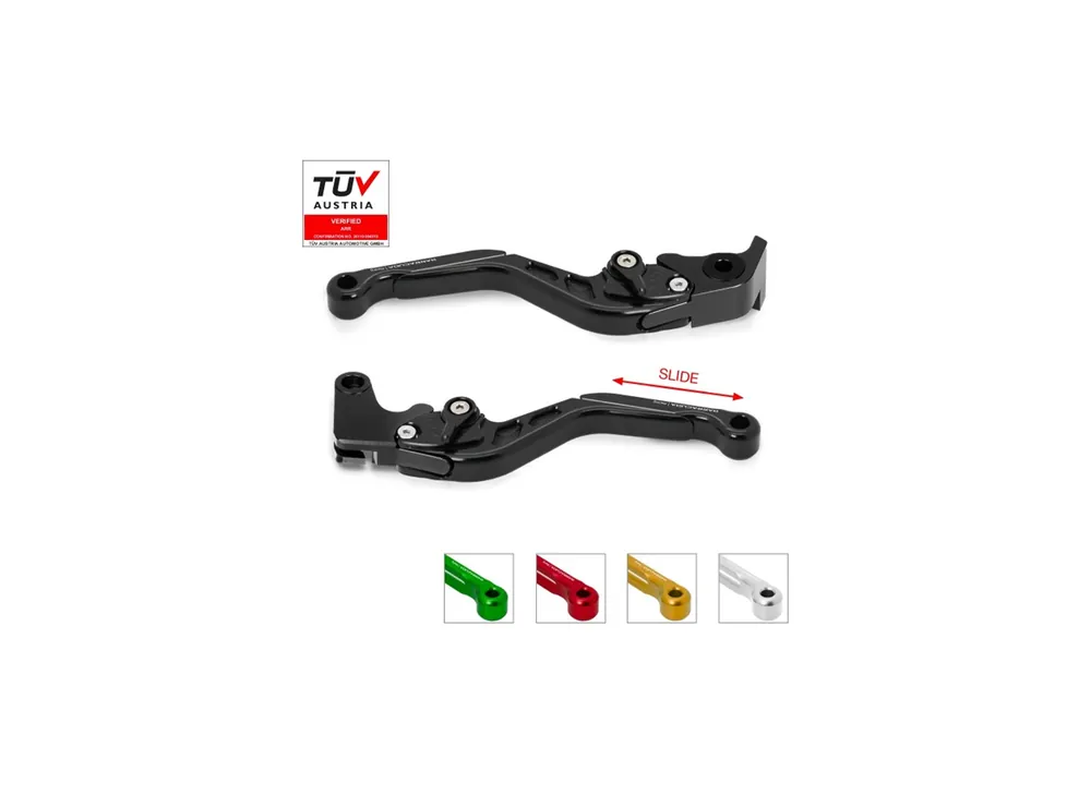 Top Vente Barracuda Brems- und Kupplungshebelsatz für Kawasaki Z900 2025-