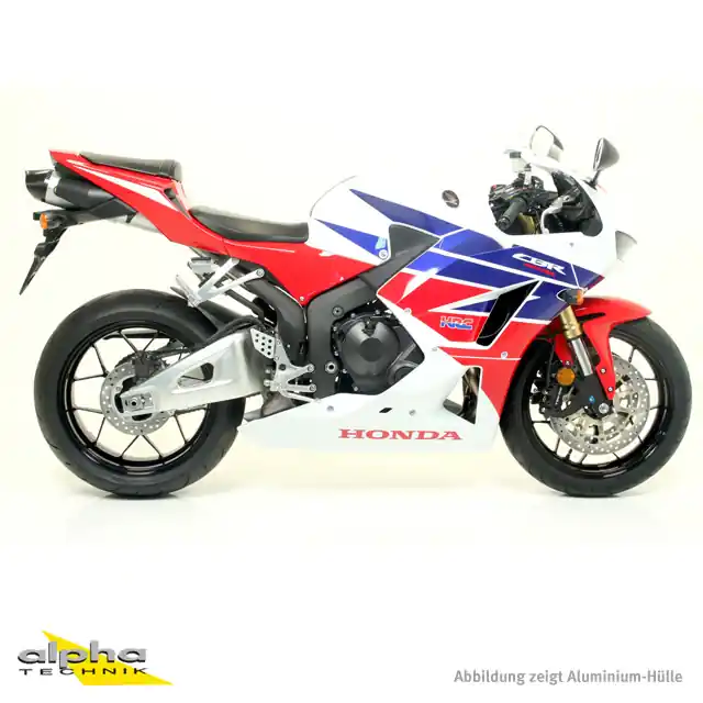Soldes ARROW Auspuff INDY RACE für Honda CBR600RR 2013-2016, Carbon (Nur mit ARROW Zwischenrohr)