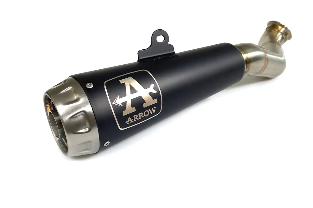 ARROW Auspuff DARK PRO-RACE für Husqvarna Vitpilen 701 2018-, Edelstahl schwarz Prix Cassé
