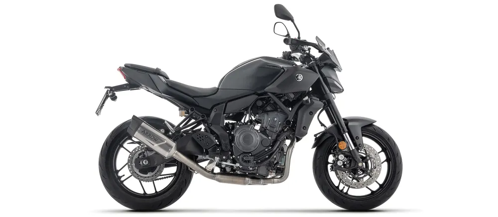 Top Vente ARROW Auspuff INDY RACE EVO Titan für Yamaha MT-07, 2025-