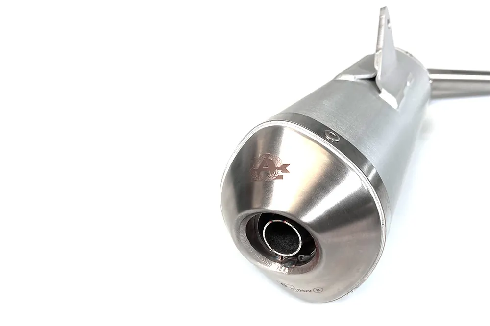 ARROW Auspuff THUNDER für Yamaha XT660R / XT660X Modelljahr 2004-2016, Aluminium Réduction