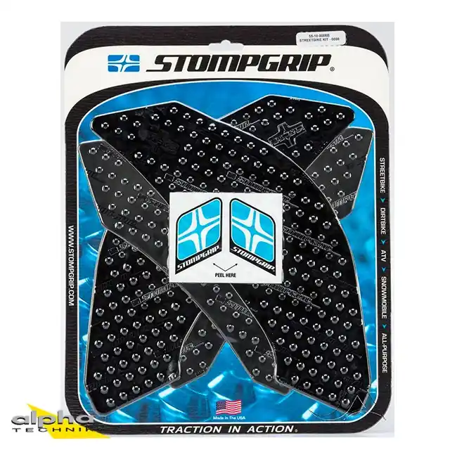 Authentique Stompgrip schwarz, Volcano, für Yamaha XJ6 Diversion (F), 2009-2015