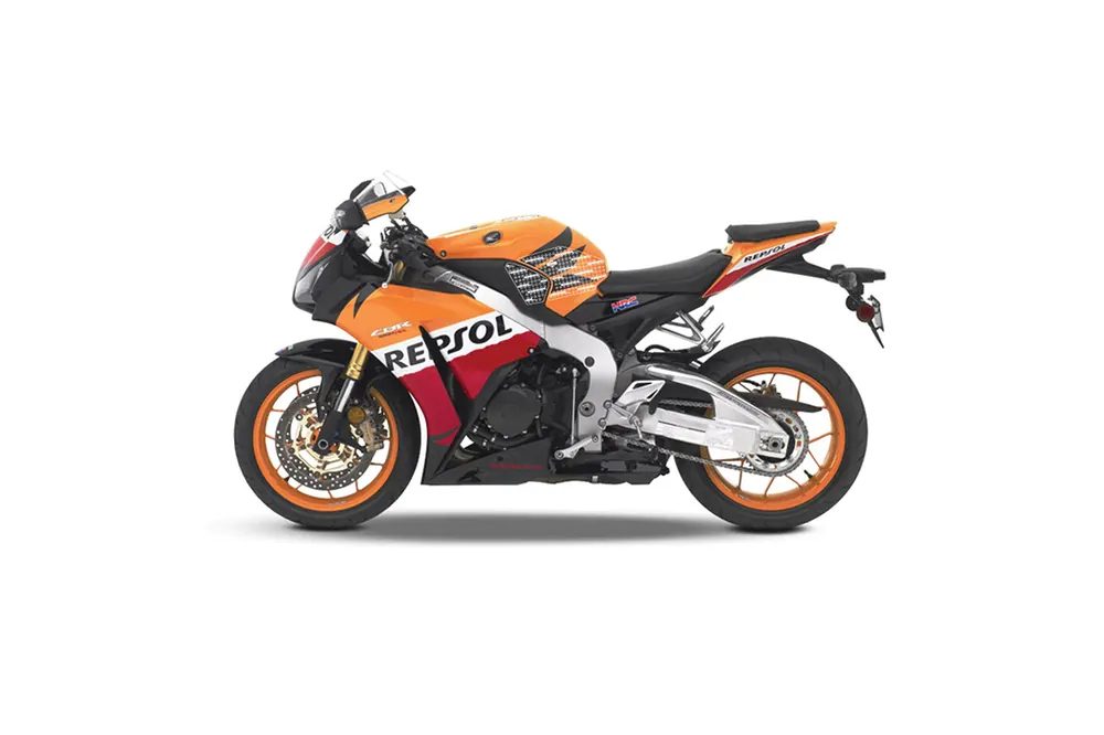 Stompgrip hybrid, Volcano, für Honda CBR1000RR, 2012-2016 Nouvelle Collection