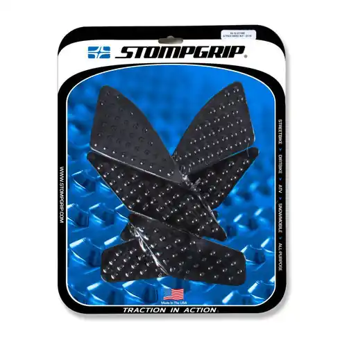 Stompgrip schwarz, Volcano, für Moto Guzzi Griso 1200 8V, 13-17 Populaire